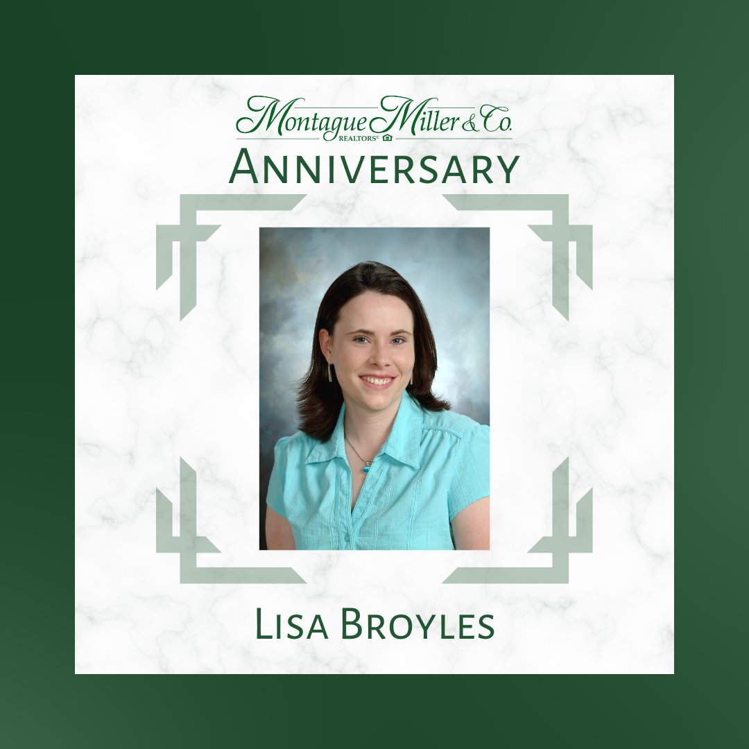 Lisa Broyles has been a valued team member since 2009. We look forward to celebrating many more anniversaries with you!
#thankyou #team #realestateagent #realestate #realtor #realestateagents #teamwork #madisonva #madisonvirginia #teamworkmakesthedreamwork #local #workanniversary