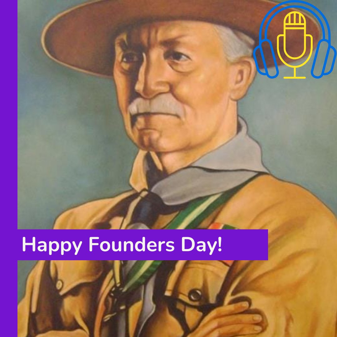 ⚜️ On behalf of Tent Talks, we would like to say Happy Founders Day to the Scouts all over the world!