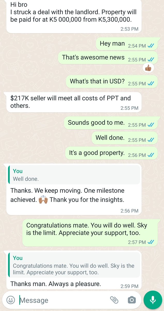 LankyObserver's tweet photo. We don't waste your time.
We help you find what you are looking for and close.
Thank you, client X for your support.
#CompletePropertySolutions
๐ https://t.co/1zURHYSRLV