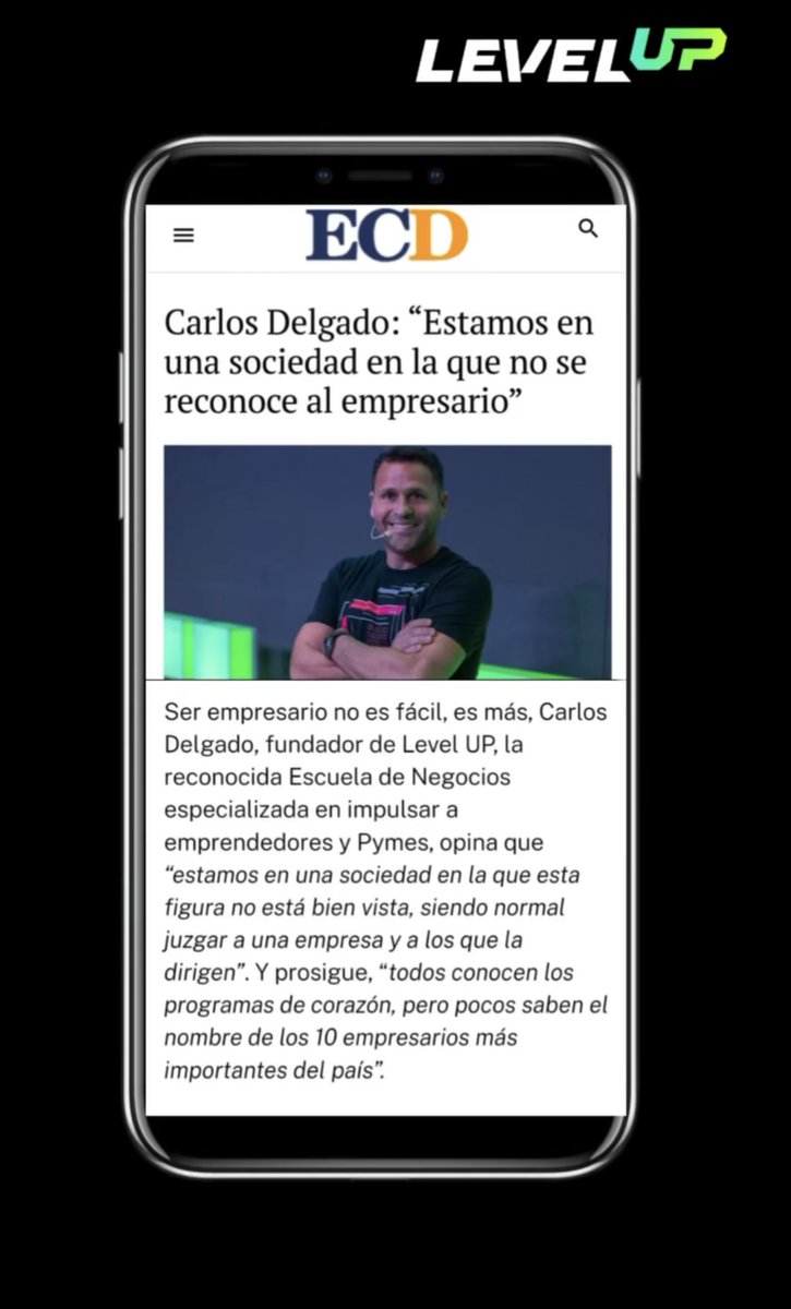 “La empresa es desarrollo, sociedad, inconformismo, empleo, contribución” asegura Delgado. 
<a href="/ecd_/">Confidencial Digital</a>
elconfidencialdigital.com/articulo/notic…