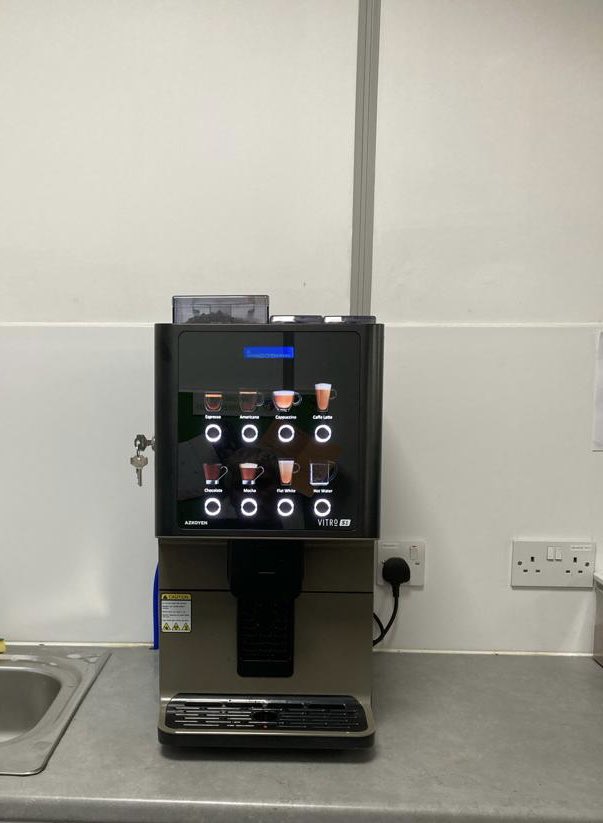 Two brand new coffee machines are now in for <a href="/mrfothergill/">Mr Fothergills Seeds</a> in Kentford🤝

We are sure the large workforce will enjoy the Vitro S1 machines in their offices, with two more machines to be installed in the next week👏🏻