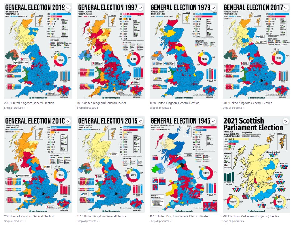 🎉 170,000 followers! 🎉 To celebrate, 1 person who retweets this tweet in the next 24 hours (and follows @ElectionMapsUK) will win an election poster of their choice! If you don't fancy your chances, they're also available here (currently 25% off!): redbubble.com/people/Electio…