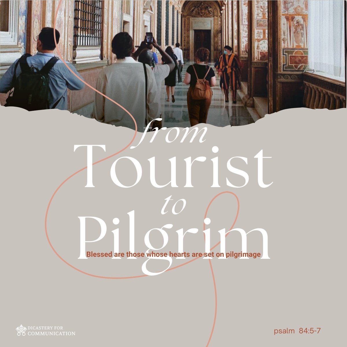 VaticanNews's tweet photo. The four Papal Basilicas and the Vatican Dicastery for Communication team up to launch a new minisite to serve as a spiritual and artistic guide to the Basilicas and help the faithful turn “From Tourist to Pilgrim”.

Visit the minisite: https://t.co/qolHNSqjO3 https://t.co/5cDyDad9wU