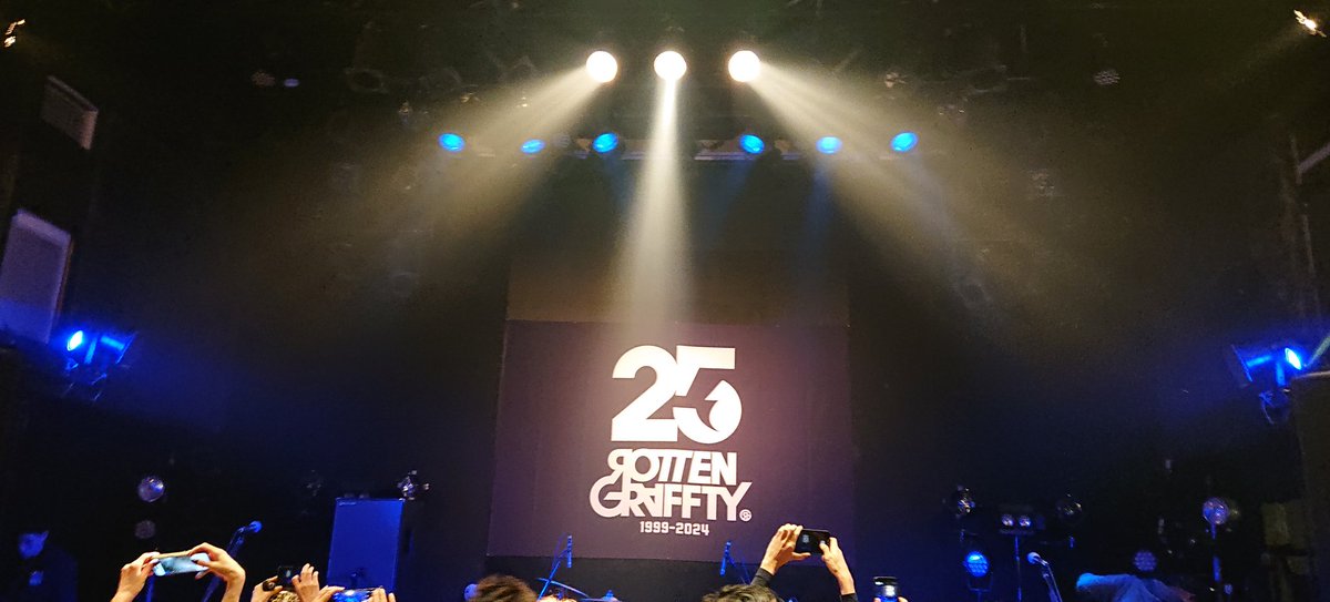 水戸、激アツでした〜！
#ROTTEN25th