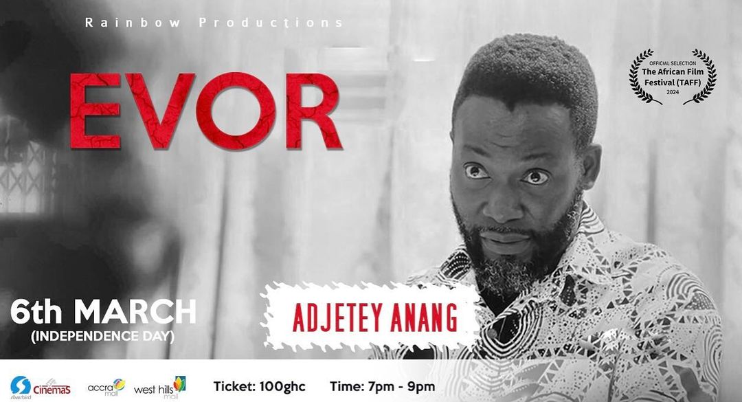 SilverbirdGhana's tweet photo. Meet the cast for the highly anticipated Ghanaian movie "Evor".

Coming to cinemas on 6th March 2024

Tickets are available now

Get yours now!!!

#Evor #Ghanaianmovie #premiere #comingsoon #getyourticketsnow https://t.co/9Lxx6RUq4P
