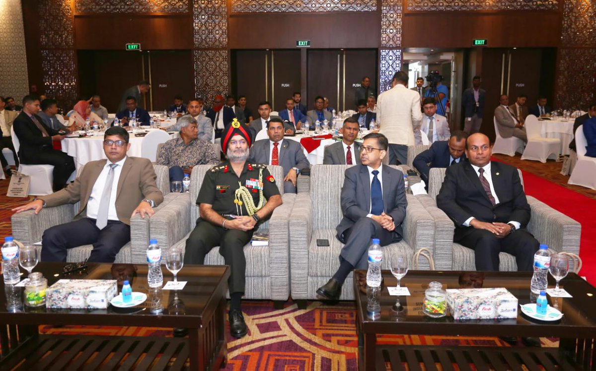 AWEIL presented its diverse products profile and manufacturing prowess at Seminar on Indian Defence Equipment (SIDE 2024) hoisted by @ihcdhaka. High Commissioner Shri Pranay Verma and PSO(Bangladesh Armed Forces Division), Lt. Gen. M.R. Shameem graced the occasion. @DefProdnIndia