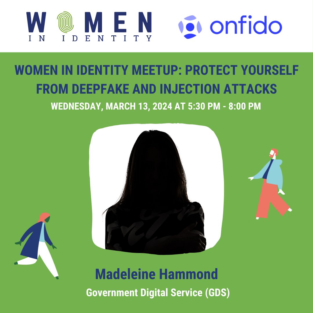 #WomenInID is hosting a meet up at Onfido's NEW Fraud Lab in London on March 13! Expect an evening full of networking, fraud and deepfake demos  🙌

Register to attend: go.onfido.com/womeninidentity

#DiversitybyDesign #ForAllByAll #fraud #deepfake #ai #digitalid #inclusion #identity
