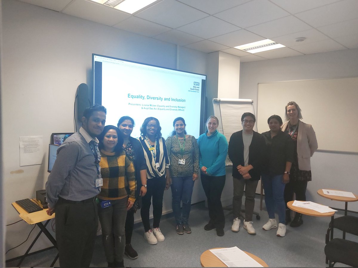 MSEinclusion's tweet photo. The EDI Team were delighted to deliver a session for @CriticalCareBas team on part of their study day today. We shared EDI initiatives and how staff can be involved in events to celebrate and educate staff @MSEHospitals #teamwork#inclusion#diversity https://t.co/Jt2GYp4nbp
