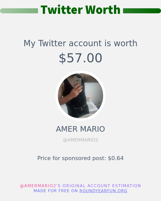 AMER MARIO (@AMERMARIO2) / Posts / X