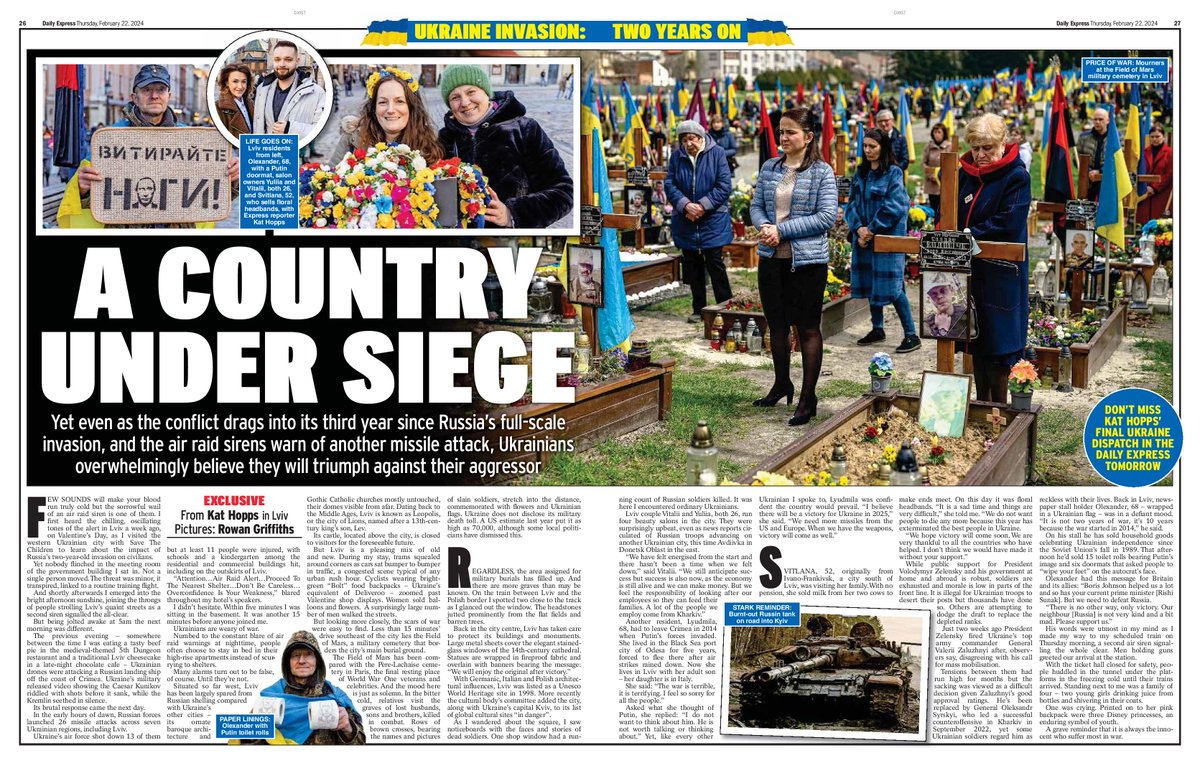 In my second dispatch from Lviv, I met with locals to gauge the mood in Ukraine right now and detail the reality of living  in a war-torn country where air missile strikes can (and do) come at any moment #Ukraine  #UkraineRussiaWar
