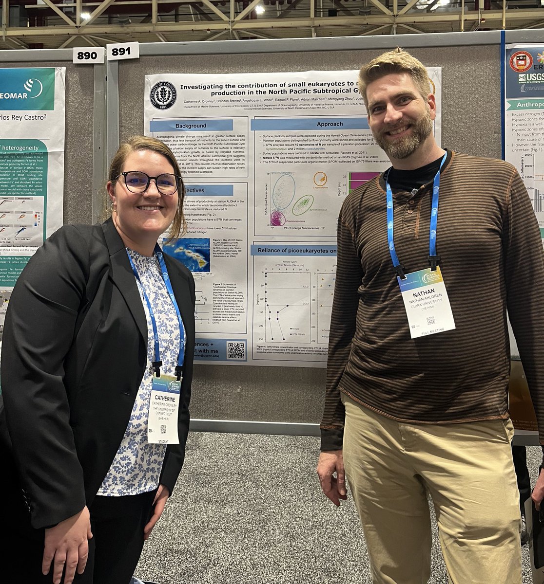 Nathan Ahlgren (@ahlgren_lab) on Twitter photo #OSM24 conference highlight:
Catching up with my former MA student <a href="/Katie_Crowley0/">Katie Crowley</a>, seeing her poster & thriving in PhD program at <a href="/UConnMarineSci/">UConn Marine Sciences</a>
<a href="/ClarkUniversity/">Clark University</a> <a href="/ClarkUBiology/">ClarkU Biology</a> #OSM24 conference highlight:
Catching up with my former MA student <a href="/Katie_Crowley0/">Katie Crowley</a>, seeing her poster & thriving in PhD program at <a href="/UConnMarineSci/">UConn Marine Sciences</a>
<a href="/ClarkUniversity/">Clark University</a> <a href="/ClarkUBiology/">ClarkU Biology</a>