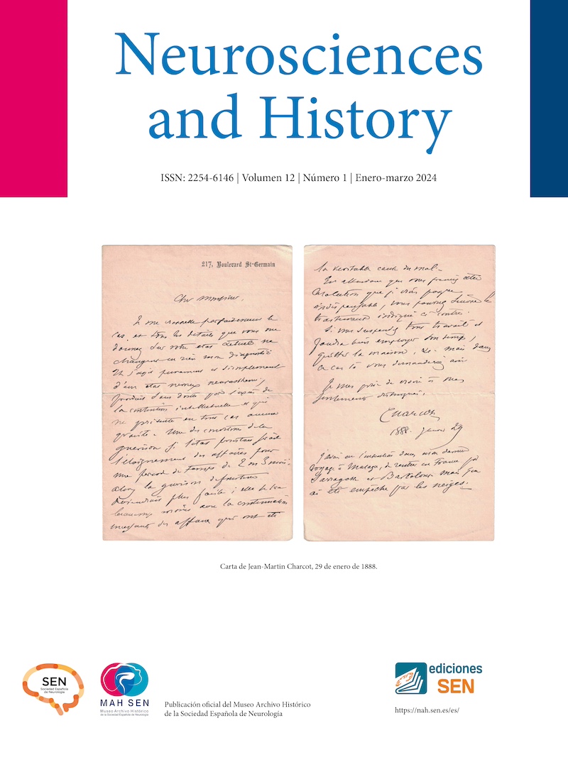 Ya disponible online el nuevo número de Neurosciences and History, de acceso abierto y gratuito.
Vol. 12 | Núm. 1 | enero-marzo 2024
Más info en: sen.es/noticias-y-act… 
#Neurologia