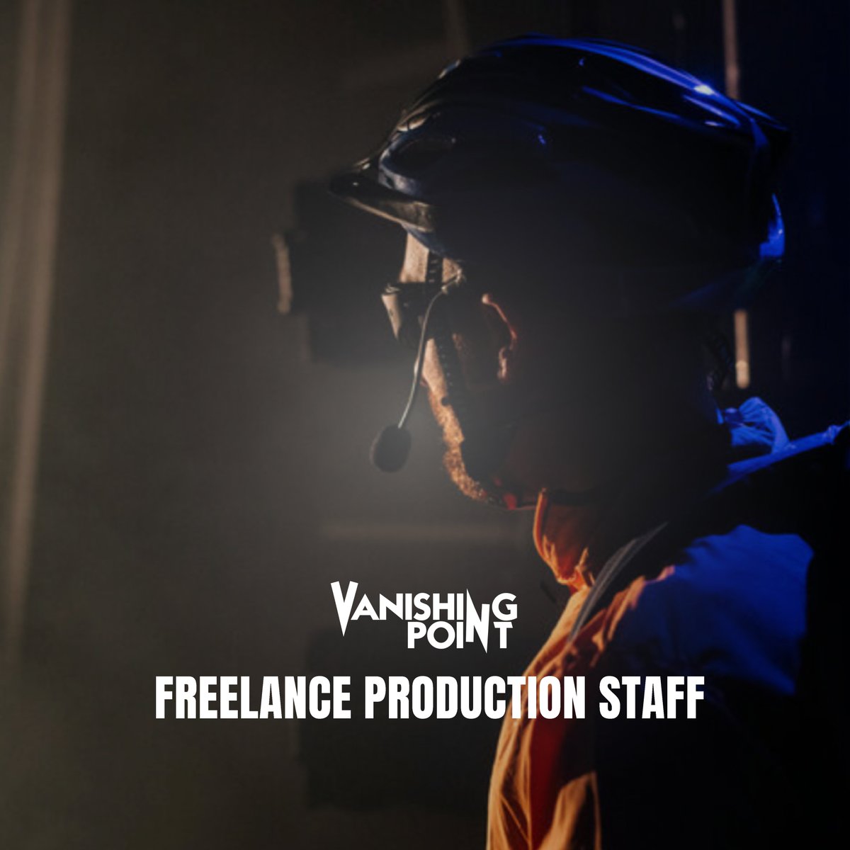 📣Freelance Production Staff📣 We are looking to expand our network of freelancers. From Stage, Deputy and Company Stage Managers, to Lighting, Sound and Video Technicians and Wardrobe/Costume Supervisors. Check out our website and drop us a line. vanishing-point.org/work-with-us