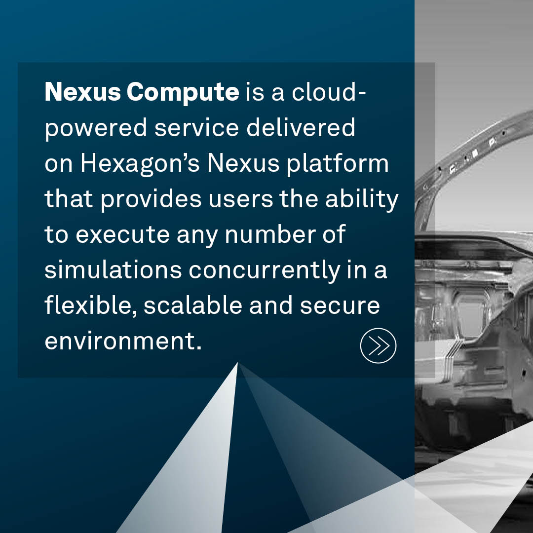 HexagonMI's tweet image. ☁️ Hexagon&apos;s Nexus Compute is opening up new dimensions for engineering simulations. 
Explore how our scalable and secure cloud-powered solution is reshaping CAE, in the latest edition of our #EngineeringReality magazine 👉 hxgn.biz/48py7Yz

#Nexus #CloudTechnology