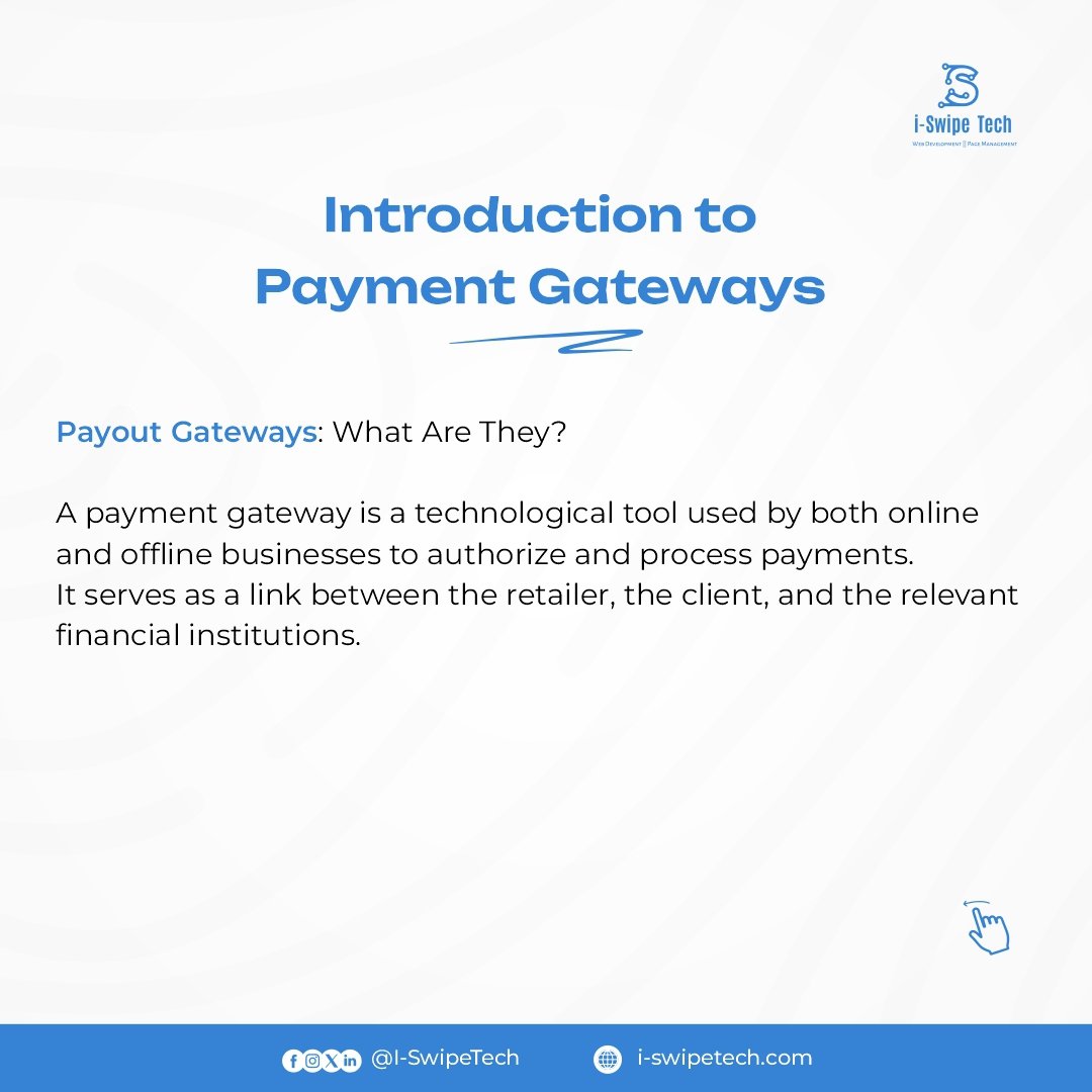 Payment gateways are like middlemen between buyers and sellers to ensure smooth and secure transactions.

Have you ever made use of one? Did you feel it was necessary? How was your overall experience? Let us know in the comment section. 

#ictacademy 
#iswipetech
#paymentgateways