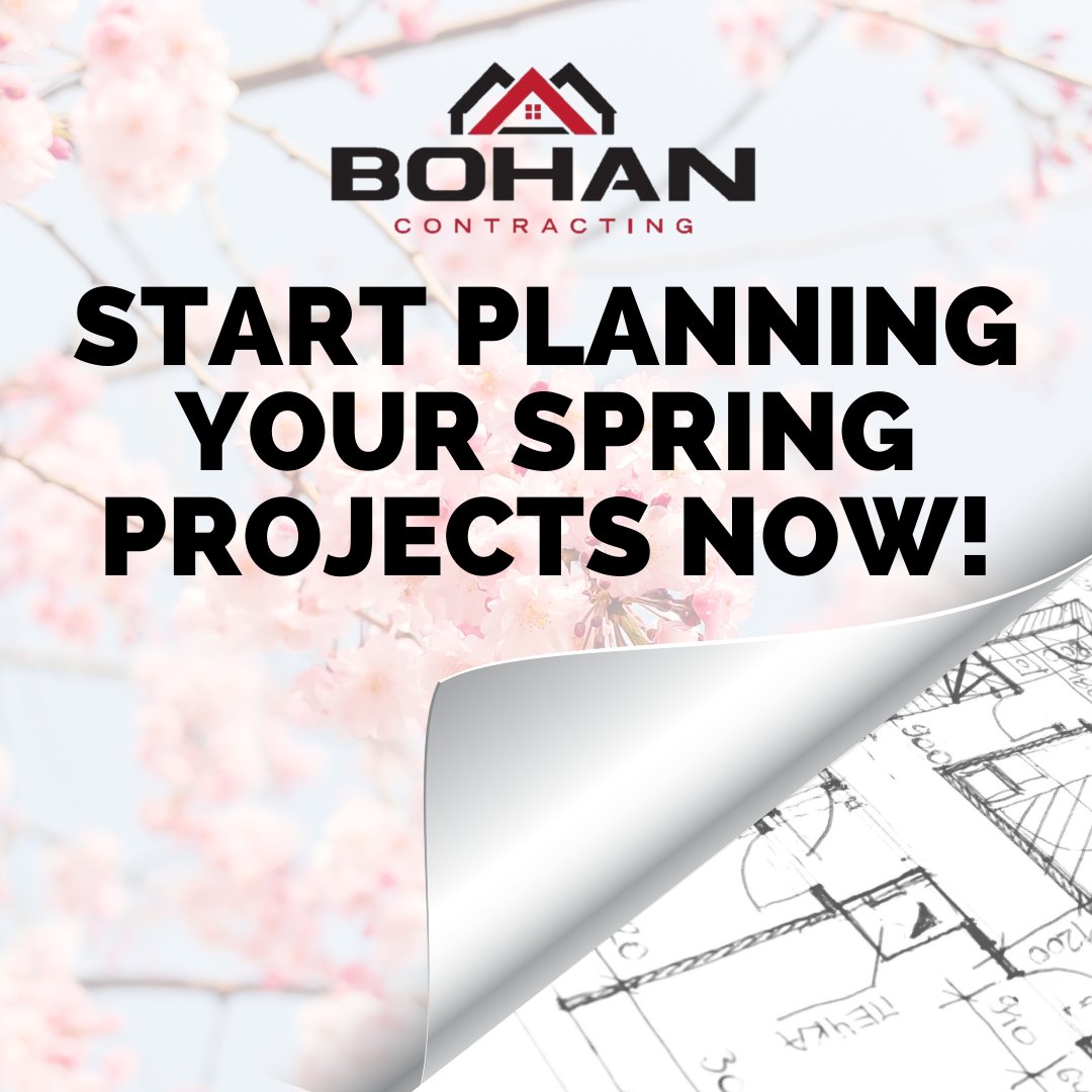 It's time to start thinking about your spring home projects! We can start planning out your project today if you visit bit.ly/3H40P5R for a free quote.

#BoHanContracting #AnnapolisContractor #Contracting #BoHan #ContactUs #Maryland #Painting #CustomRemodeling