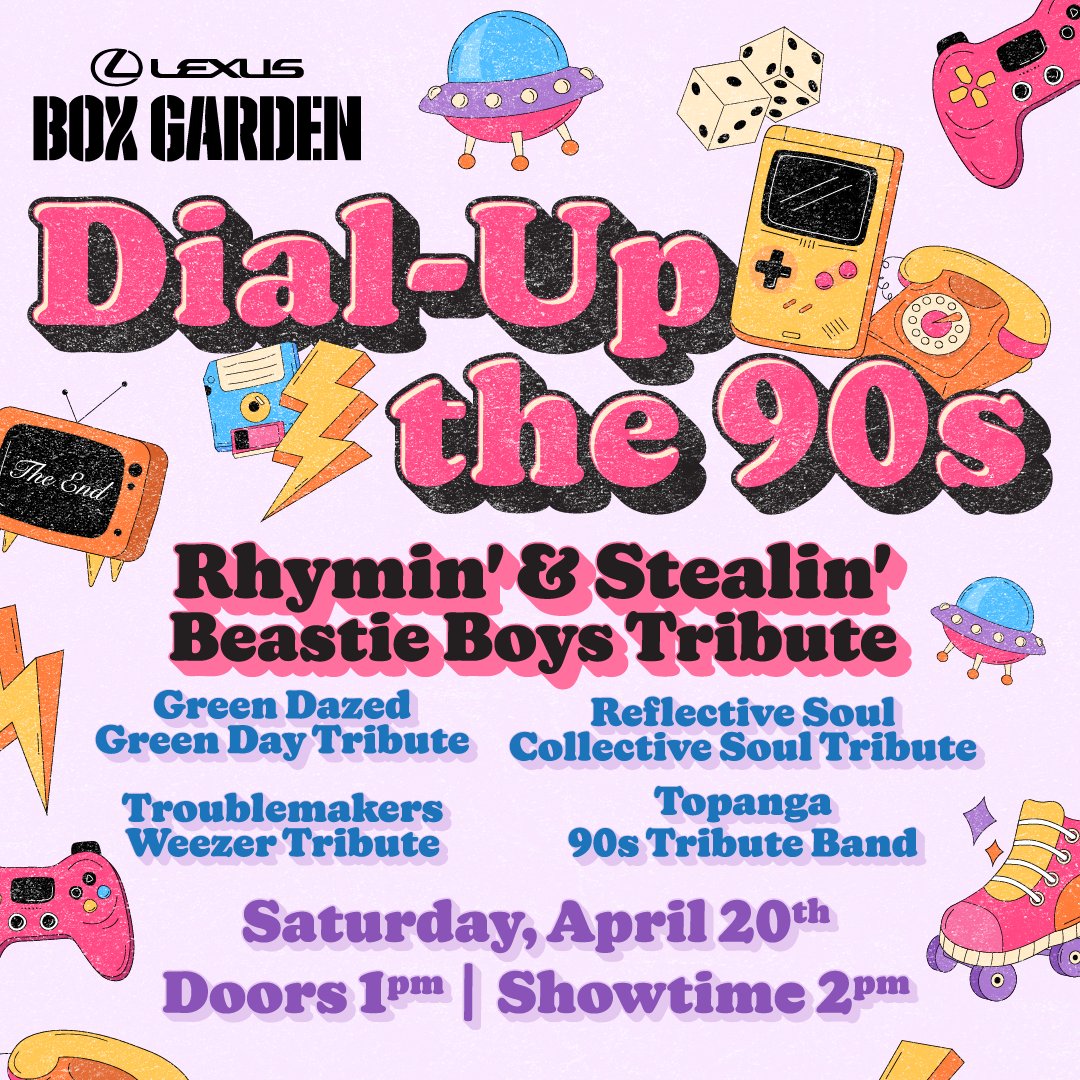 🔥JUST ANNOUNCED🔥

3/15: Kikuo
4/27: Taylor Swift Tribute | Reputation 
4/20: Dial-Up the 90s Music Festival 
5/16: Hayes &amp; The Heathens 

Ticks on sale now! Visit our website for more info + to purchase tickets!