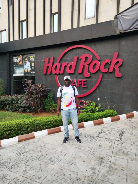 Hard Rock Cafe
Lagos Nigeria.
#Gagamelinternational 
#SilentMajority