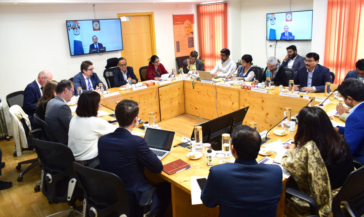 The Office of Principal Scientific Adviser to the Government of India hosted a roundtable today on Shaping a Futuristic India-France Technology Engagement Framework, to discuss the necessity, ambition, & contours of deepening the technology engagement between India & France.