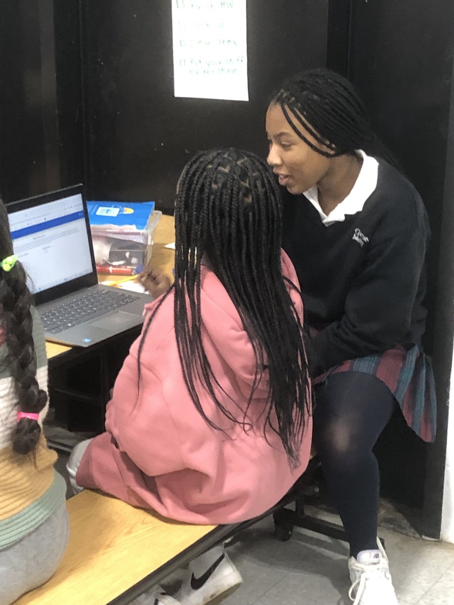 GMAHighSchool's tweet photo. The spirit of a Mercy Girl is rooted in service and our students love volunteering with Rising Stars Homework Club in Ambler. #Inspire_Mercy #Empower_Mercy #GwyneddGirl #Service https://t.co/JH2fefKWFy