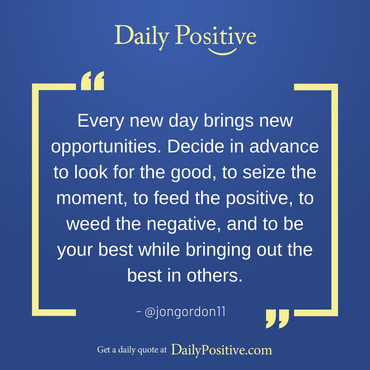 MrBSpringfield's tweet photo. #dailymotivation #dailypositive https://t.co/Rjglahaye6