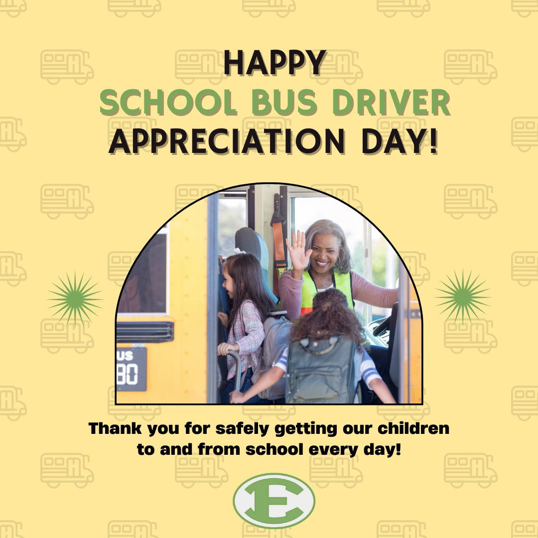 Happy School Bus Driver Appreciation Day! Today, we extend our heartfelt gratitude to the unsung heroes behind the wheel who ensure our students arrive safely to school and back home every day. Thank you for your dedication, patience, and commitment to our children's safety.