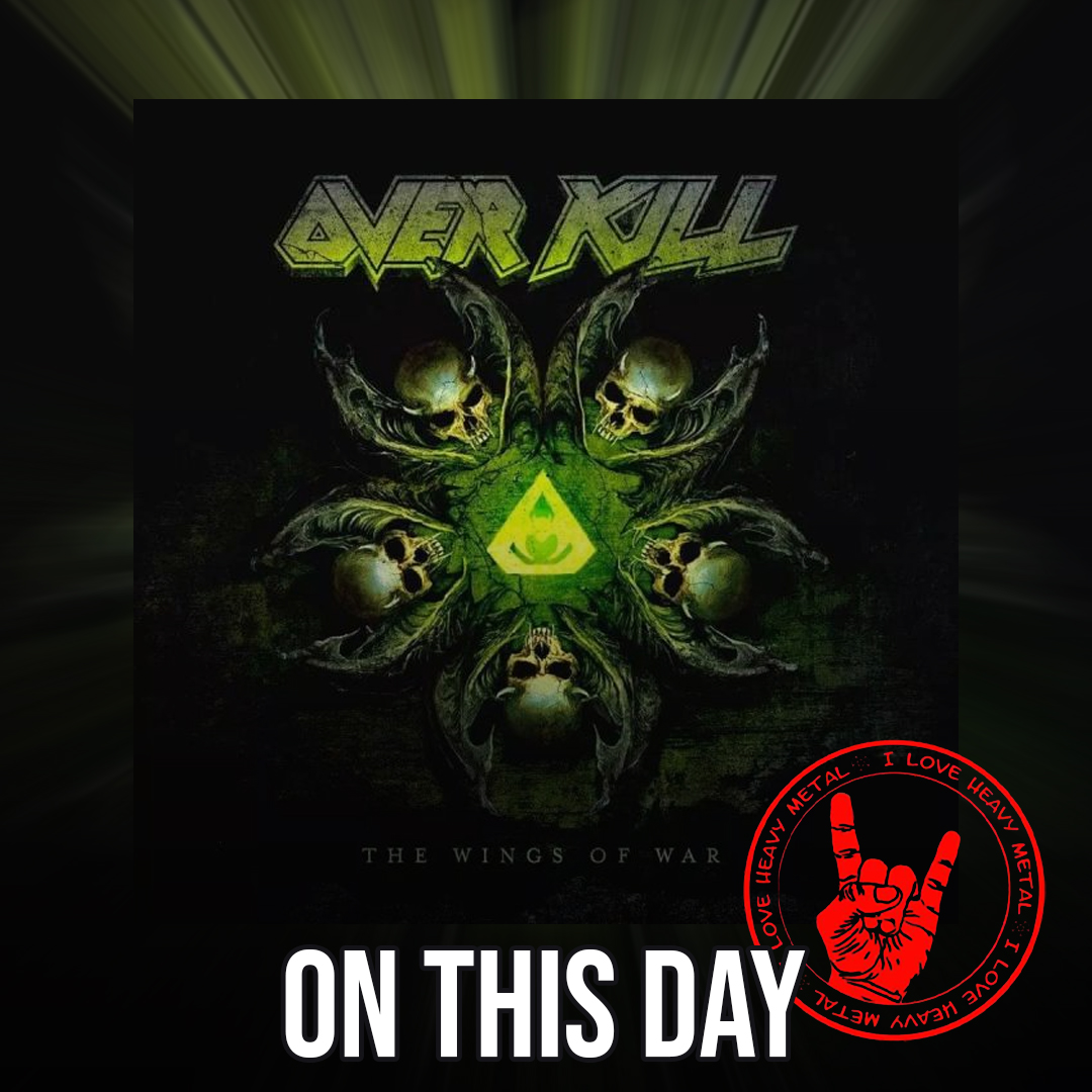 iloveheavymeta's tweet photo. 𝑶𝒏 𝑻𝒉𝒊𝒔 𝑫𝒂𝒚: Overkill released their 19th studio album "The Wings of War".
#Overkill #TheWingsOfWar #MetalMusic #NewRelease #HeavyMetal #ThrashMetal #MetalHeads #MusicLegends #AlbumRelease #MetalBand #MusicHistory #MetalCommunity https://t.co/5owFgdtAKR