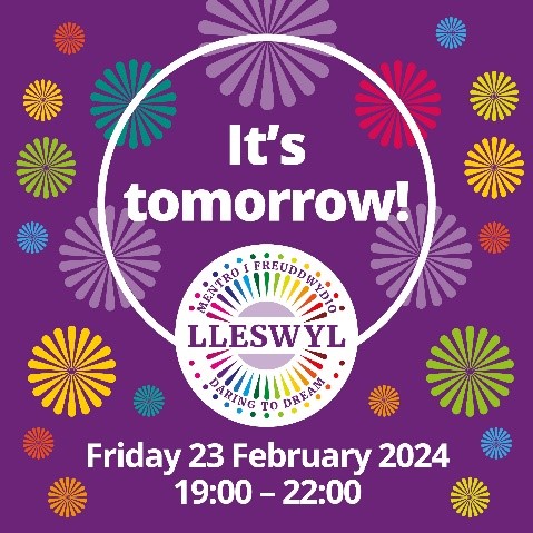#Lleswyl2024 comes into your home tomorrow. Lleswyl is the festival-at-home that is free, fun and #foreveryone! #Lleswyl2024 yn fyw yn eich cartref yfory. Mae Lleswyl yn ŵyl-yn-y-cartref sydd amddim, yn hwyl ac #ibawb! @DaringtoDream5 @CV_UHB 📺youtube.com/watch?v=XtlCVS…