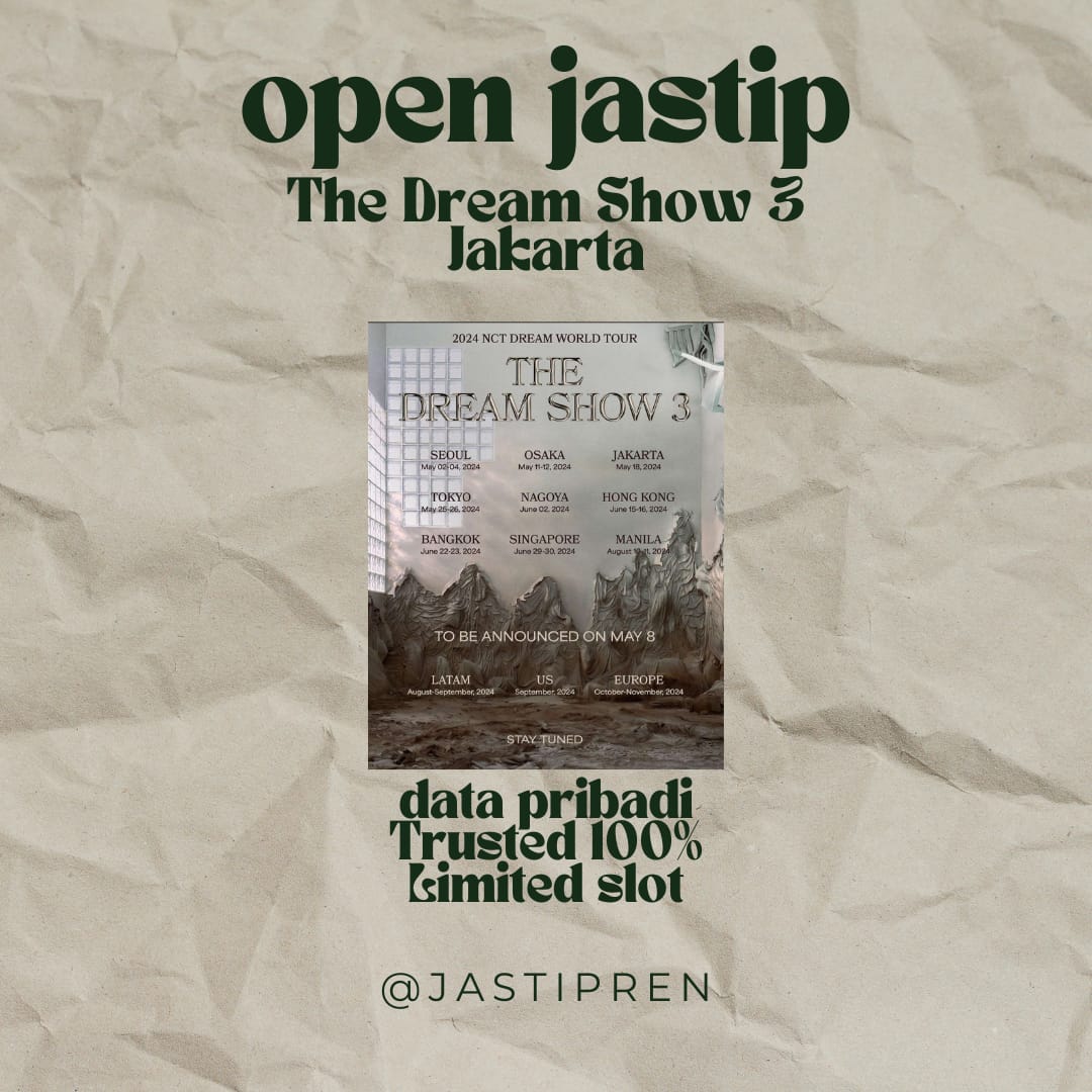 JASTIP TIKET🫰🏻 tweet media