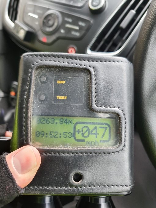 Yesterday, #SPCasualtyReduction Officer conducted #SpeedEnforcement + #SpeedChecks on #ChessingtonRoad and outside Danetree #PrimarySchool. Several persons were issued #Tickets - children not being strapped in, speeding, using their phone while driving and number plate offences.