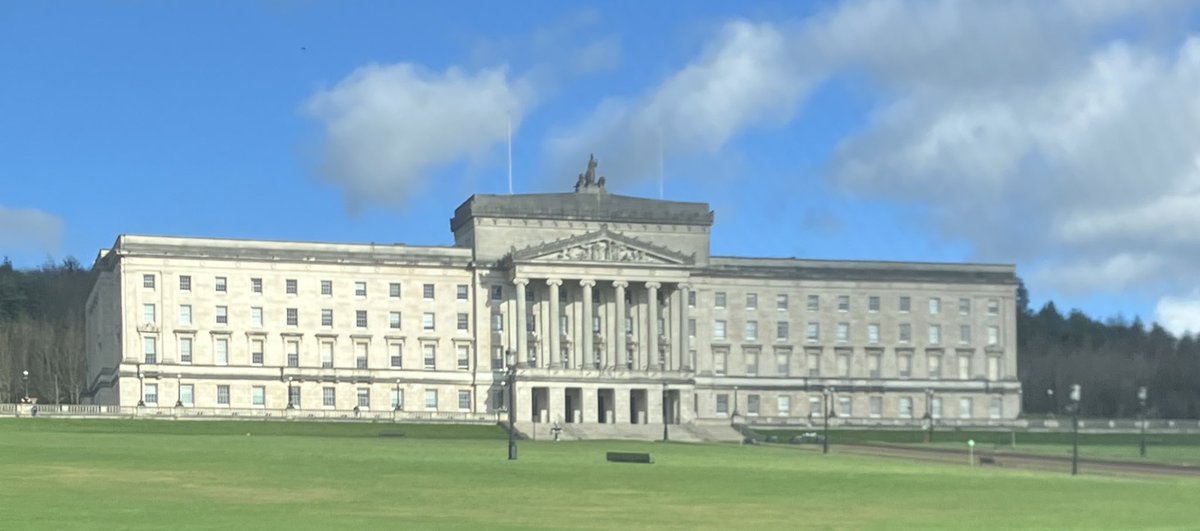 Great to be back at Stormont (and with the ☀️ out) for the launch of Anglo Irish Friendships with sponsorship of <a href="/BrIreCham/">British Irish Chamber of Commerce</a>