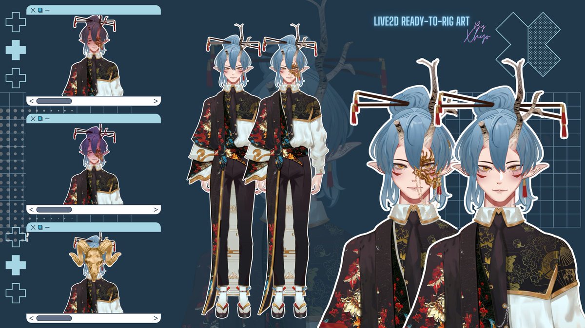 KazurexOfficial's tweet image. So I haven&apos;t officially started the redemption arc.

So here&apos;s the model ref for free instead.

🎨 @/ken_Xxxhyo
#VTuberUprising #VtuberEN