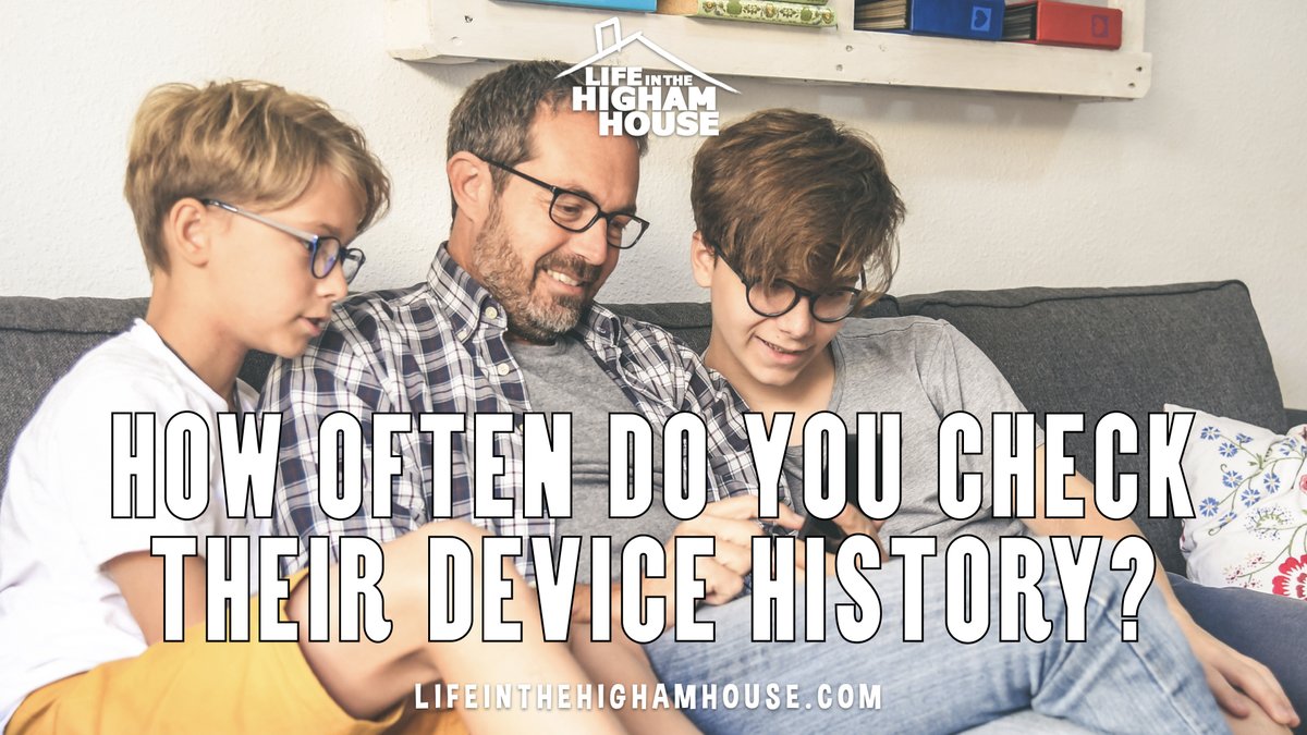 TheHighamFamily's tweet image. New Blog Post:
How Often Do You Check Their Device History?
lifeinthehighamhouse.com/the-blog/how-o…

#lifeinthehighamhouse #familyblog #blog #family #parenting