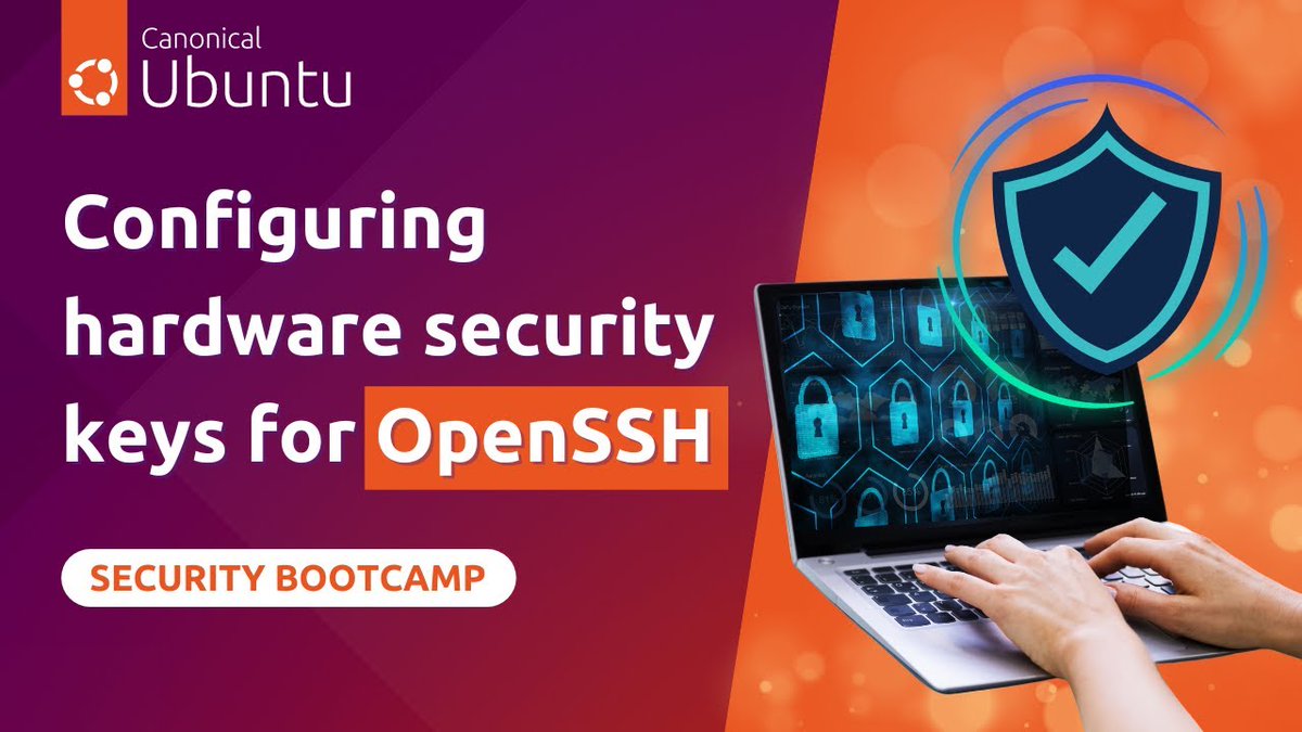 venehsoftw's tweet image. OpenSSH is a daily staple in the remote control of networked computers. 

Watch #UbuntuServer engineer Andreas Hasenack demonstrate how to leverage PGP with your hardware security key to create an extra layer of security for OpenSSH access.

youtube.com/watch?v=uKhXdq… 💪💪💪💪💪💪