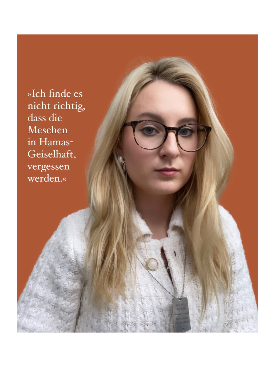 Anna Staroselski (@astaroselski) on Twitter photo Die Behauptung, es sei antisemitisch die Opfer in Gaza zu betrauern, ist eine LĂĽge und bagatellisiert Antisemitismus.
Der Krieg in Gaza wäre vorbei, wenn die Hamas die Geiseln freilässt & sich ergibt. #BringThemHome
#Servicetweet <a href="/ZEITmagazin/">ZEITmagazin</a> Die Behauptung, es sei antisemitisch die Opfer in Gaza zu betrauern, ist eine LĂĽge und bagatellisiert Antisemitismus.
Der Krieg in Gaza wäre vorbei, wenn die Hamas die Geiseln freilässt & sich ergibt. #BringThemHome
#Servicetweet <a href="/ZEITmagazin/">ZEITmagazin</a>