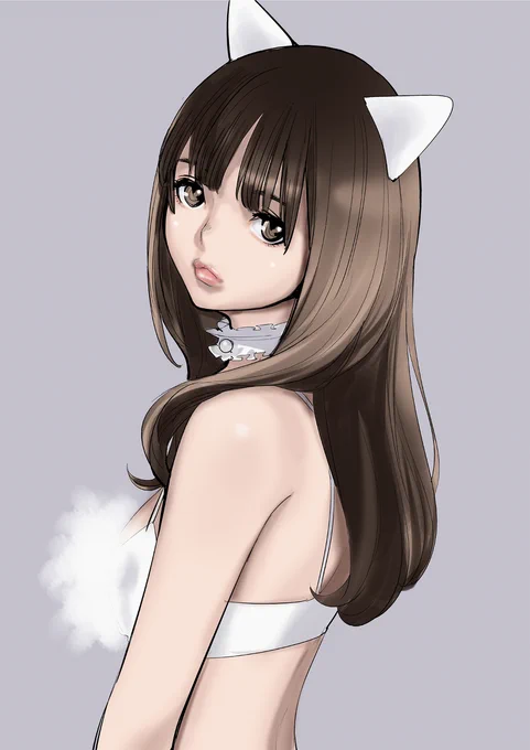 #222ネコっぽい過去画あんま描いてないな… 