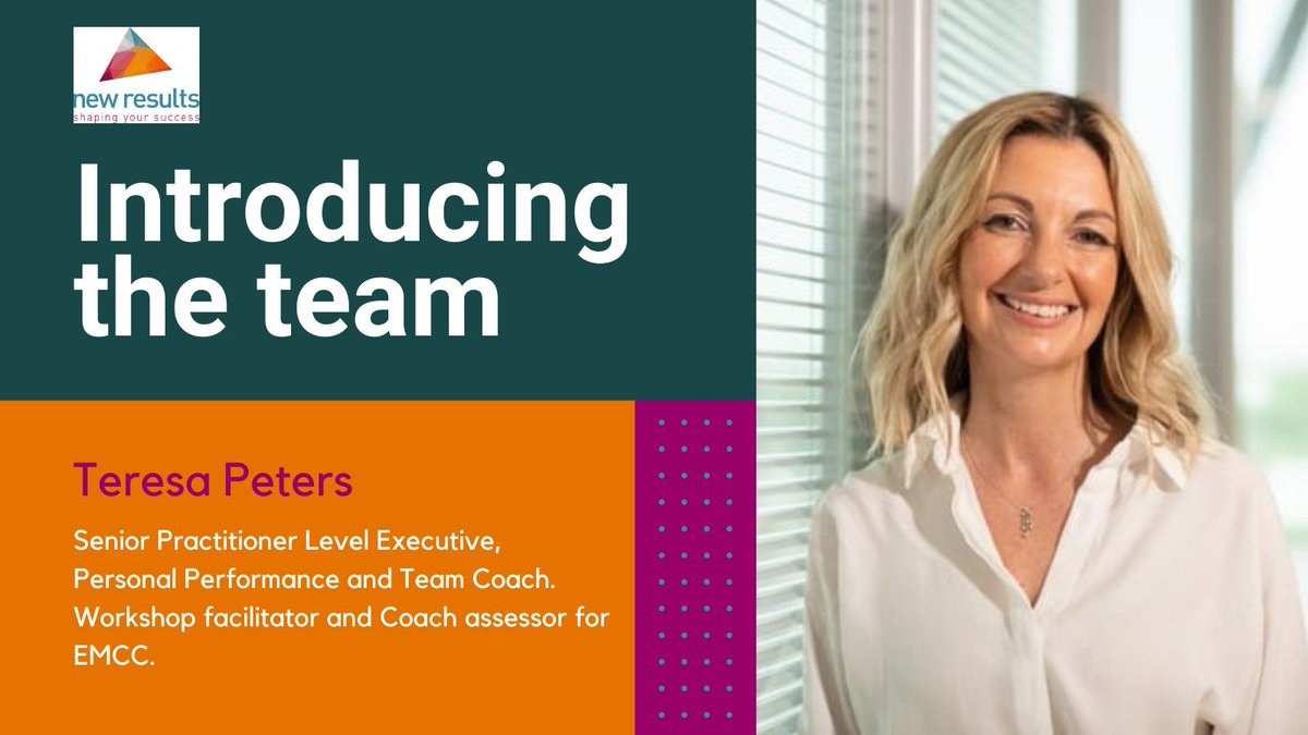 Meet our team 😊

Teresa’s corporate career began in 1997 managing #sales teams and #businessdevelopment programmes for Trinity Mirror and Express Newspapers. She then co-founded a successful publishing company in 2009 and found her love of ‘Coaching’ in 2015. #MeetTheTeam #Coach