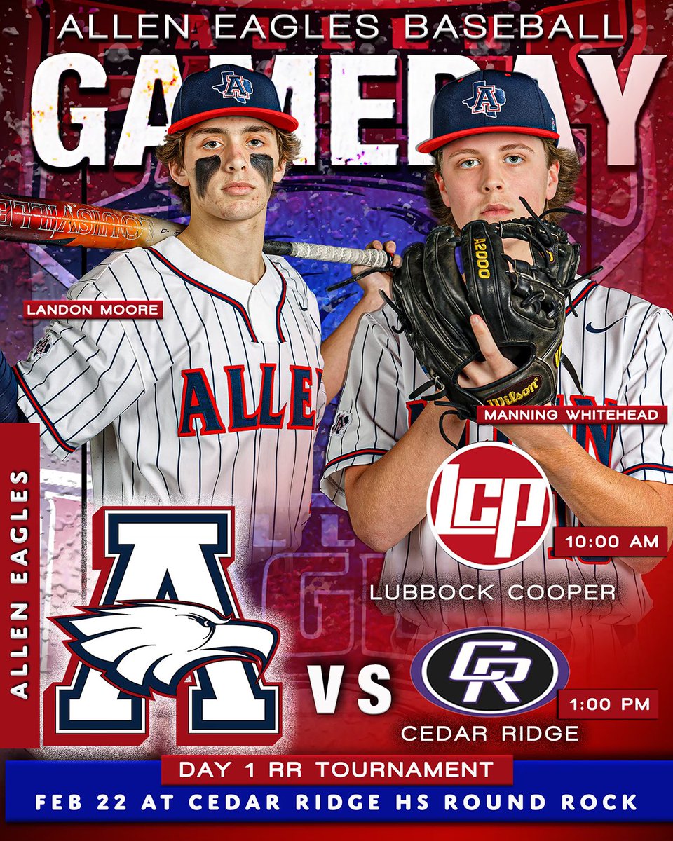 alleneagleshrc's tweet image. Today, we keep score. 
Best of luck to all of our teams hitting the diamonds today! 
😀@manningw10  @LandonMo0re 
📸 @bigedmachine1
#catchagame