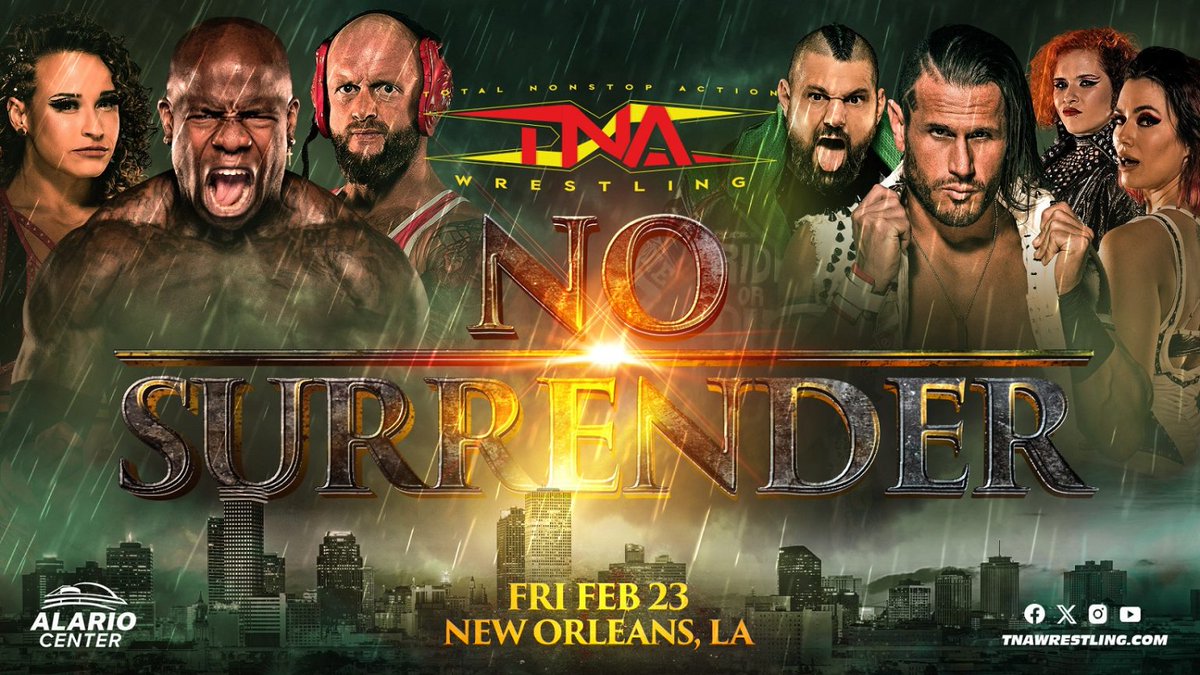 realjoelivehd83's tweet photo. Well today is officially traveling day for me to #NewOrleans for @ThisIsTNA #TNAWrestling #nosurrrender (tomorrow evening). Haven't been to new Orleans since wm 34( 2018) https://t.co/TH0sUGwSaP