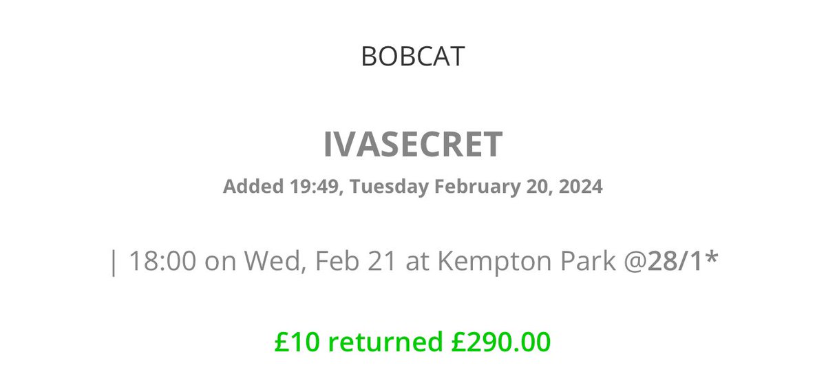 A beautiful pick by <a href="/picksntips/">𝖕𝖎𝖈𝖐𝖘𝖓𝖙𝖎𝖕𝖘 🏇🐴</a> yesterday saw a winning IWAC at 28/1 👏 👏 👏 

See who he is backing today - bet-share.co.uk/twitter-naps/