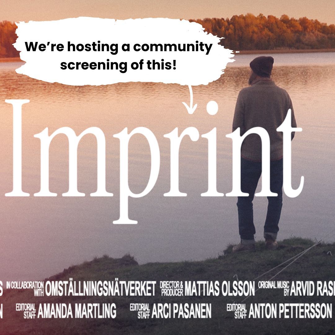 Join us on Wednesday 24th April for a screening of this beautiful film. We'll have hot drinks, snacks, blankets, and time for discussion afterwards. Everyone welcome!

buff.ly/3SOKB65