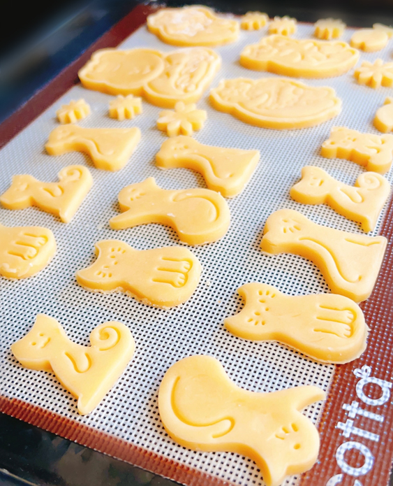 これは作ったねこクッキー 