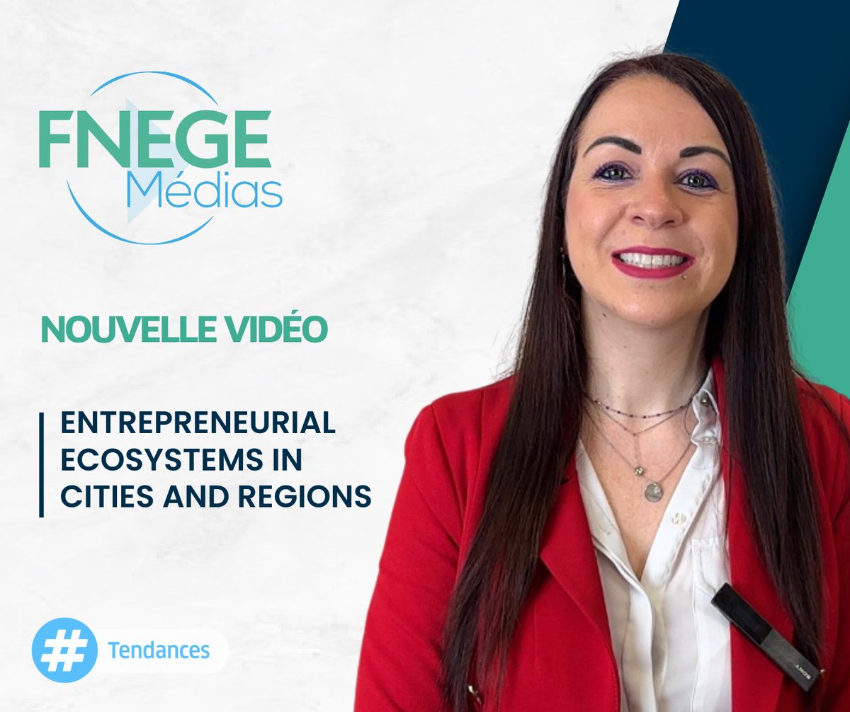 📢Discover my latest video "Entrepreneurial ecosystems in cities and regions?" 🚀

🎥 Available on the <a href="/ActuFNEGE/">FNEGE</a> <a href="/fnege_medias/">FNEGE Médias</a> platform: 
🎬 Find the video here: lnkd.in/eqTsBm5c 
🎬 YouTube lnkd.in/egWQHGdA

📚Find the Book by <a href="/OxUniPress/">Oxford University Press</a>: lnkd.in/eHBsQBtw