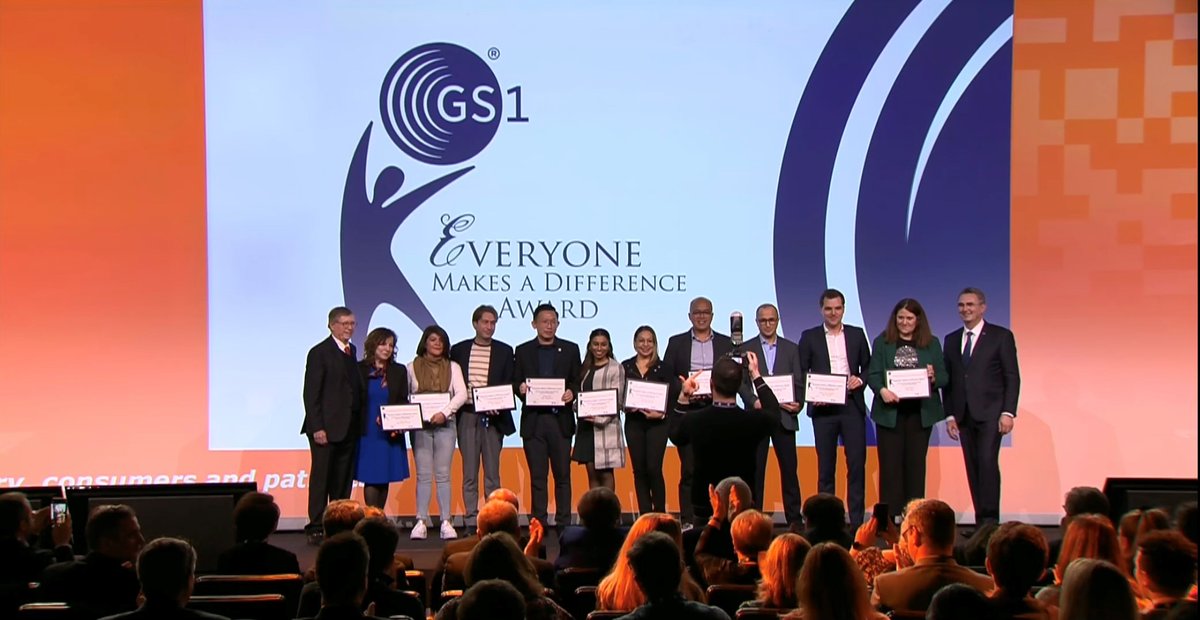 Congrats to the 'Everyone makes a difference' award winners at #GS1GlobalForum2024! Your passion and commitment inspire us all! 🌟🏆