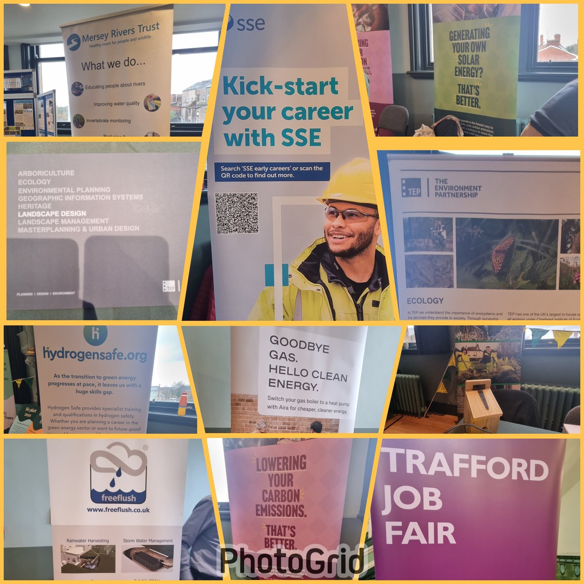 Fabulous morning at Trafford Green Skills Job Fair networking with some amazing businesses around how they can work with schools &amp; young people to showcase the sector &amp; its opportunities. amazing conversations &amp; ad hoc planning took place! #inspired #gmca #greenskills #schools