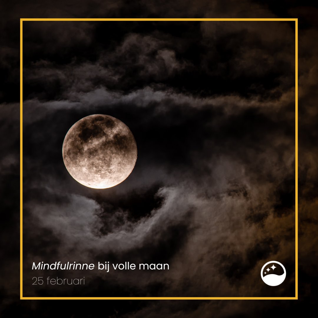 UITGELICHTE ACTIVITEIT: mindfulrinne bij volle maan bij The Friezinn aan het Friese Wad 🌕 Bekijk deze en andere donkerte activiteiten via nachtvanhetwad.nl/activiteiten