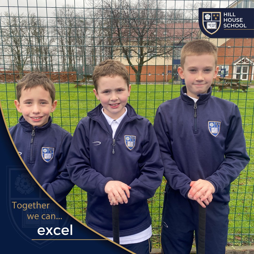Congratulations to Year 5 boys, Ethan Jones, Ollie Pickering and Ollie Scott who came runners up in the regional league with their Hockey team - Doncaster Under 10 boys, in division 1! Well done these boys and their team! 👏 #TogetherWeCan #DoncasterisGreat