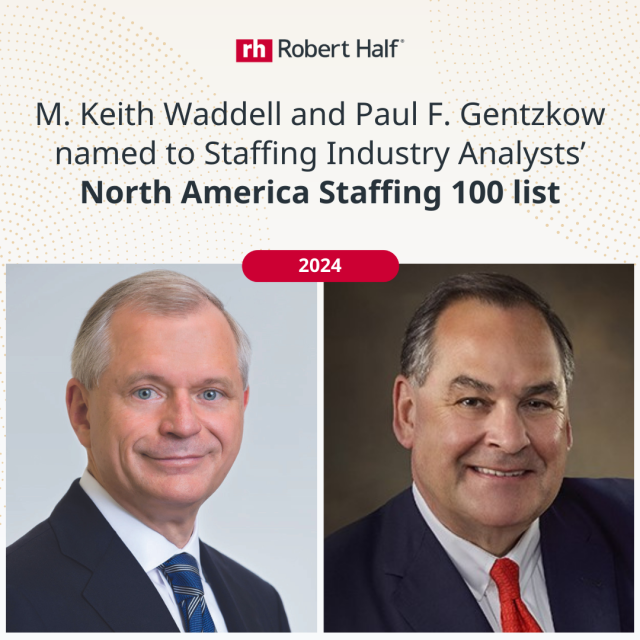 Cheeks8383's tweet photo. Congratulations to Keith and Paul on being named to the Staffing Industry Analysts' North America Staffing 100 list for their contributions to the staffing industry! https://t.co/Ez6RSEBaSN https://t.co/nJ55qKqQM2