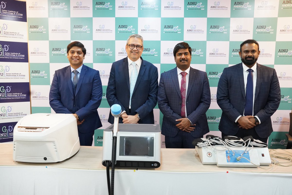 sanprinarch's tweet photo. We have officially launched the andrology wing of @ainuindia, in AINU Chennai. The first in all 7 centres. I have been designated as the #Head of #Andrology unit. I sincerely thank @mallikuro7 @ArunkumarDr @doctorvenki for entrusting me with this role. @drragoori @MathisekaranT https://t.co/4UHLg6Qg7x