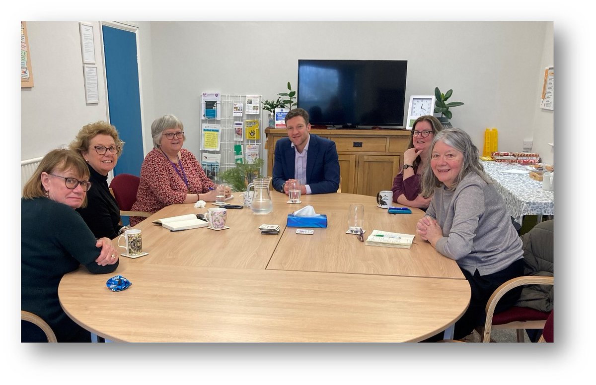 BJF met Stephen Gunther, Director of Public Health, SOT CC, to explore mutually beneficial, collaborative opps on ageing. S. Read, CEO, J. Walley, Patron, Trustees S. Heafield, & Dr J. Jervis, & J. Brammar, Comm Liaison Manager, explored issues related to local ageing communities